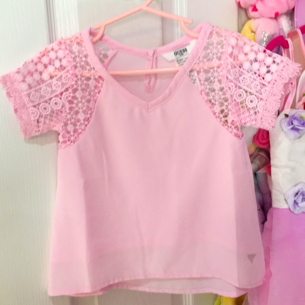 Guess little girl top size 2T